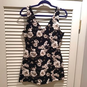 NWT! Lush floral romper